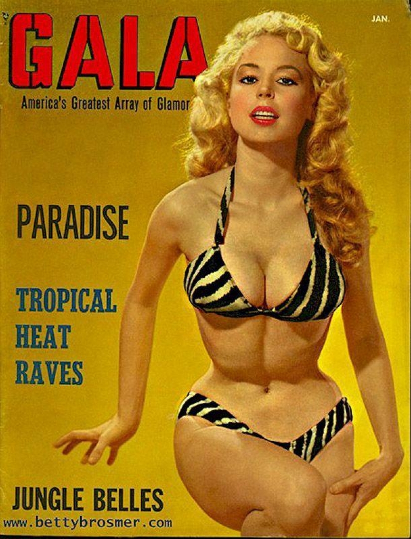 Betty Brosmer — the owner of the most gorgeous figures 50 years Betty Brosmer — the owner of the most gorgeous figures 50 years