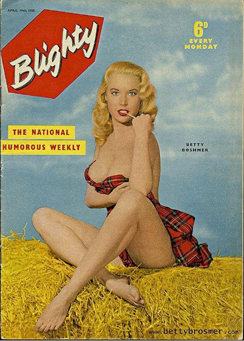 Betty Brosmer — the owner of the most gorgeous figures 50 years Betty Brosmer — the owner of the most gorgeous figures 50 years
