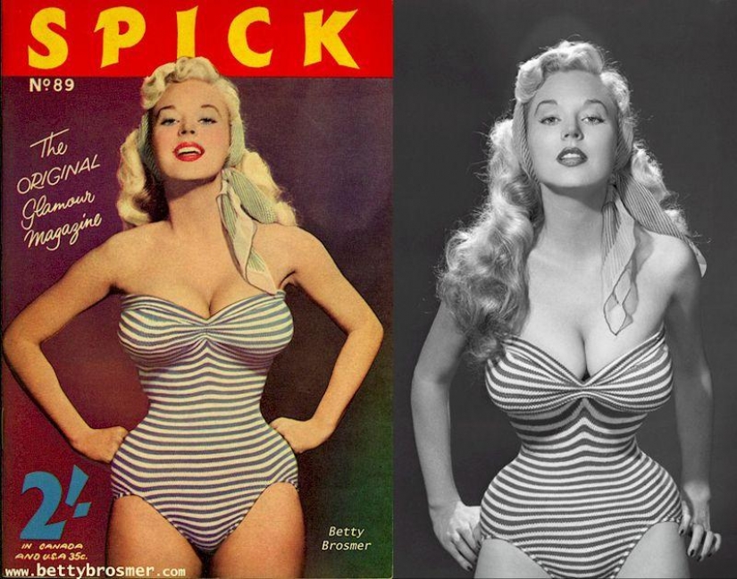 Betty Brosmer — the owner of the most gorgeous figures 50 years Betty Brosmer — the owner of the most gorgeous figures 50 years