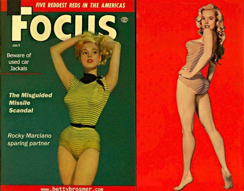 Betty Brosmer — the owner of the most gorgeous figures 50 years Betty Brosmer — the owner of the most gorgeous figures 50 years