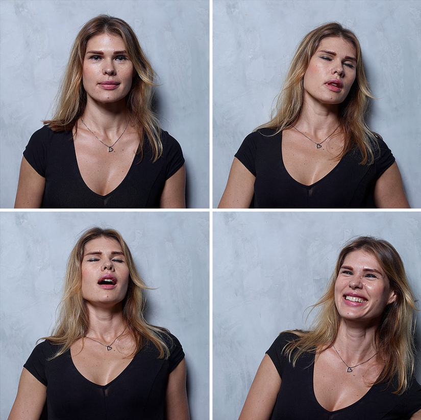 Brazilian photographer took women before, during and after orgasm