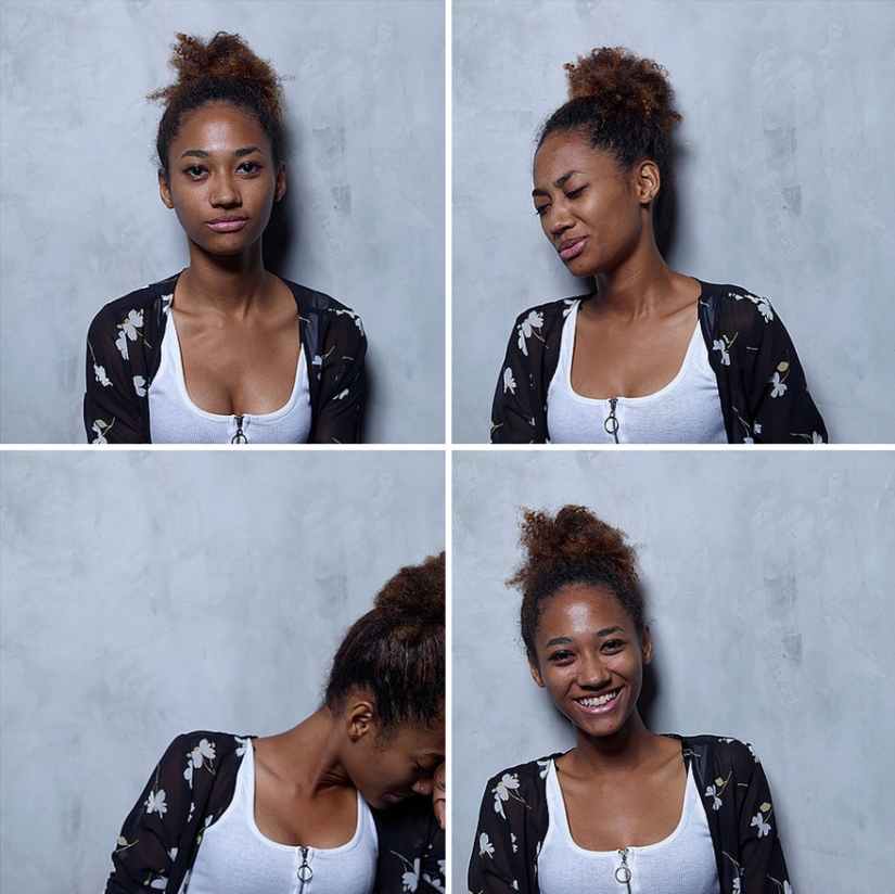 Brazilian photographer took women before, during and after orgasm