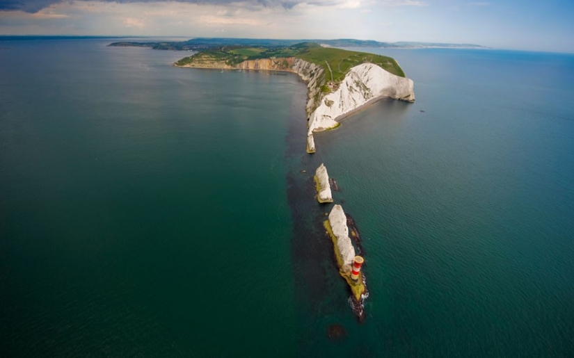Britain from the height of bird flight