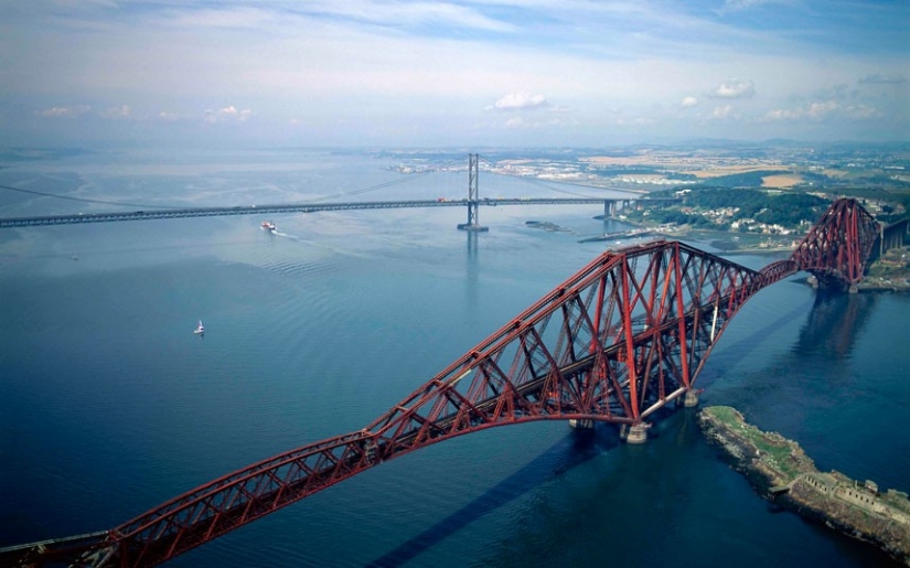 Britain from the height of bird flight