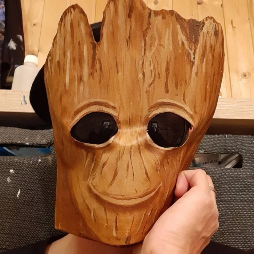 Cada día nueva máscara: desafío artista Austriaco sigue! Cada día nueva máscara: desafío artista Austriaco sigue!