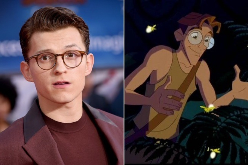 Celebrities like Disney characters