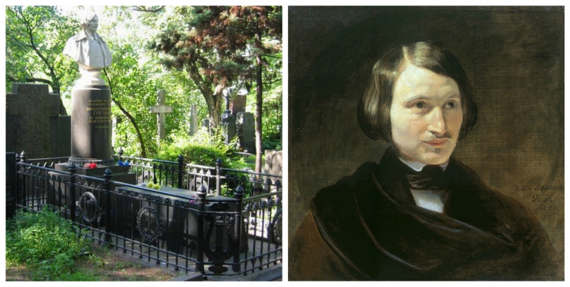 Chaplin, Gogol and other famous people abducted after the death of Chaplin, Gogol and other famous people abducted after the death of