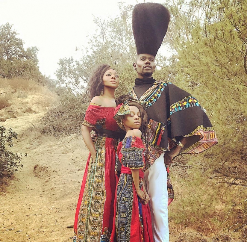 Cloud hair: benny Harlem — the owner of the most stunning hairstyles in Instagram