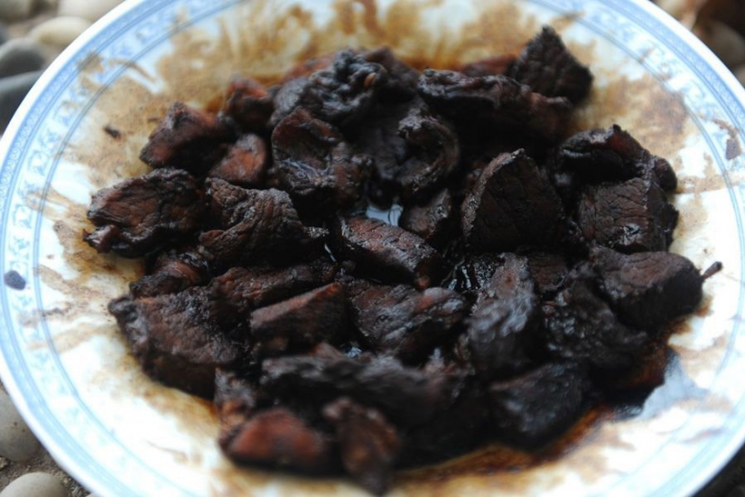 Cómo China falso carne