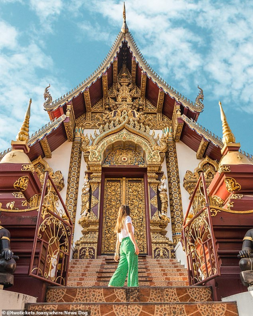 Cómo esta pareja se las arregla para vivir en su viaje alrededor del mundo