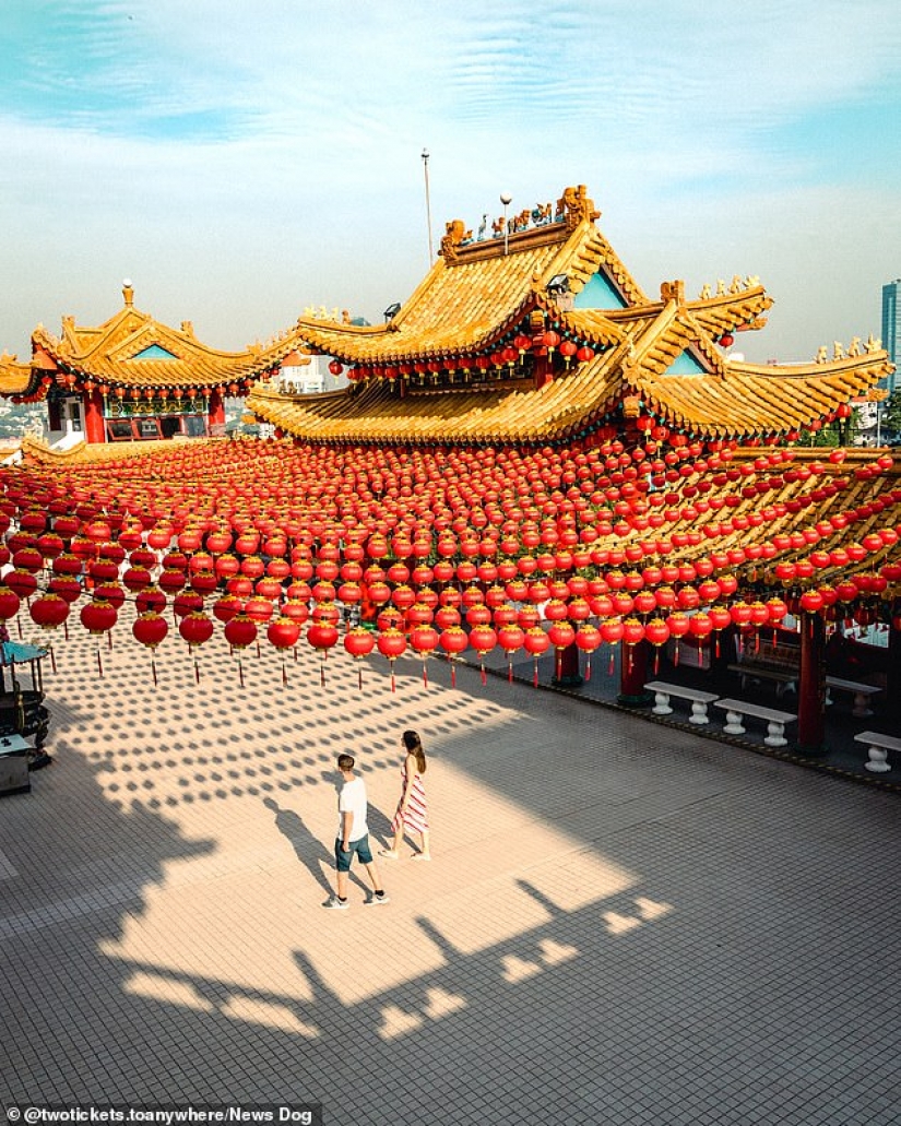 Cómo esta pareja se las arregla para vivir en su viaje alrededor del mundo