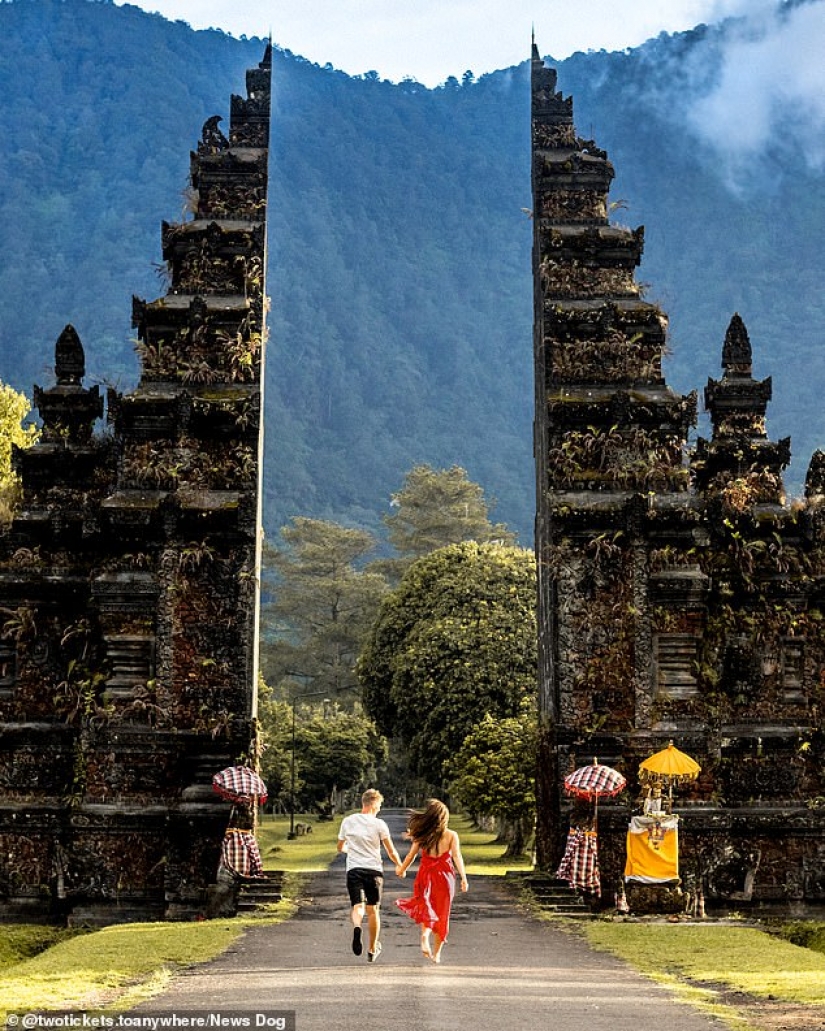 Cómo esta pareja se las arregla para vivir en su viaje alrededor del mundo