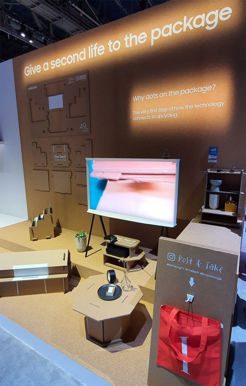 Cómo la caja de TELEVISOR Samsung en el que puedes hacer un gato de la casa