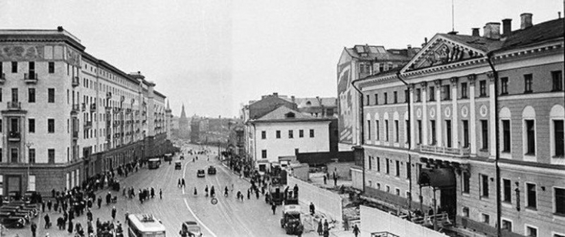 Como antes, se mudó a la casa en Moscú