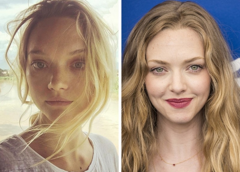 Como dos gotas: parecido a las estrellas de cine