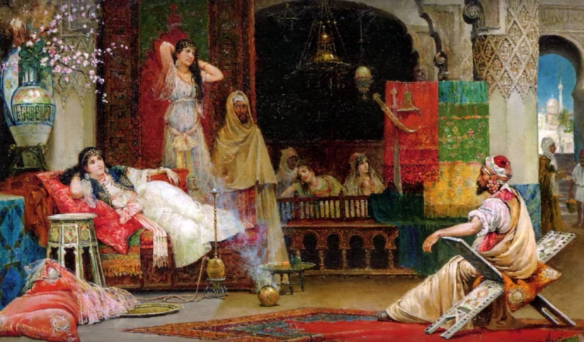 Como las mujeres que viven en el Oriente de harenes, o lo que no dijo en películas románticas