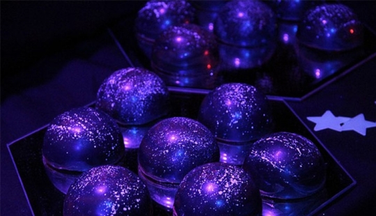 Cosmic sweets that can fly to the seventh heaven