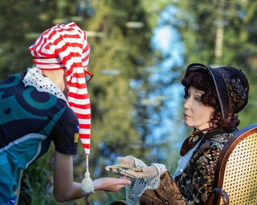 Cosplay all the images of a submissive: 20 striking images from the citizens of St. Petersburg Marina Budanovoy