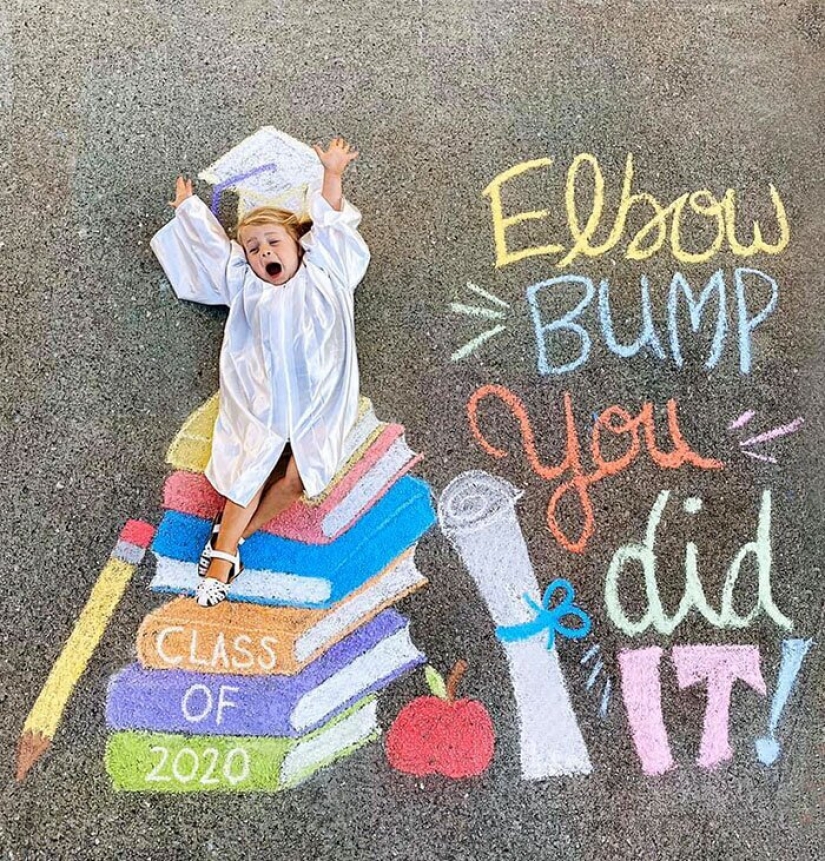 Crayons and imagination: cute pictures of magical worlds that my mom created for daughters in quarantine