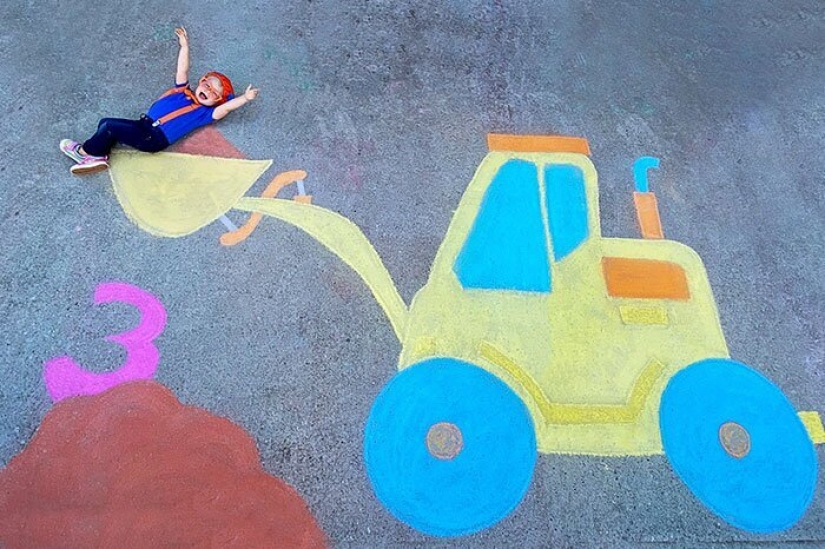 Crayons and imagination: cute pictures of magical worlds that my mom created for daughters in quarantine