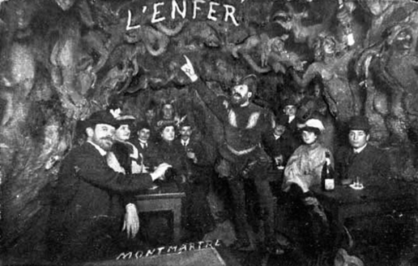 Creepy Parisian clubs, which were lit before it became mainstream
