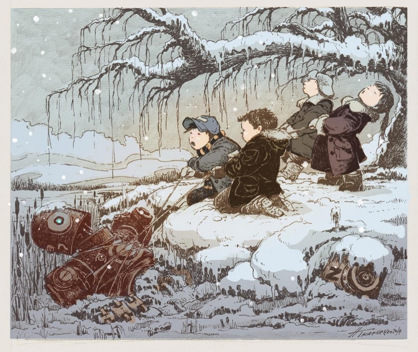 Custom Trucks, robots, and the Baba Yaga: how does the Soviet dieselpunk