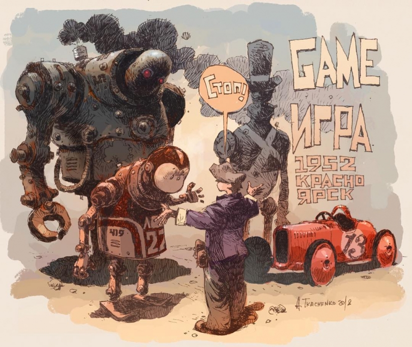 Custom Trucks, robots, and the Baba Yaga: how does the Soviet dieselpunk