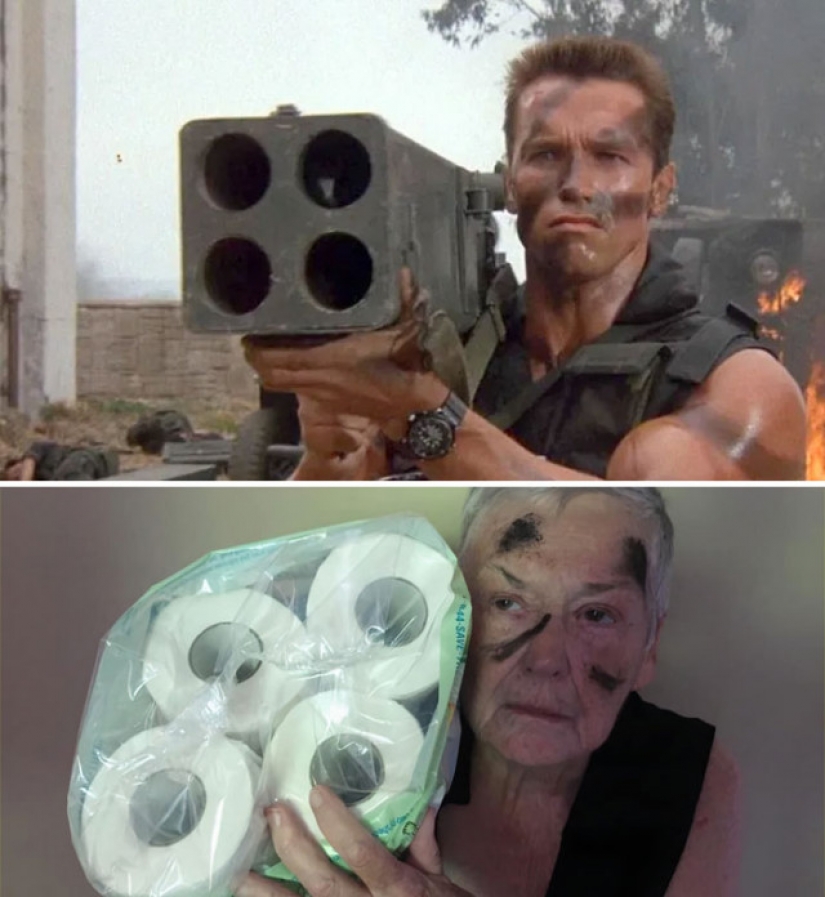 Daughter and her 83-year-old mother recreate works of art on quarantine