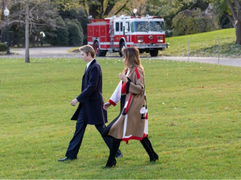 De la vida de Barron trump diferente de la de los niños de otros presidentes