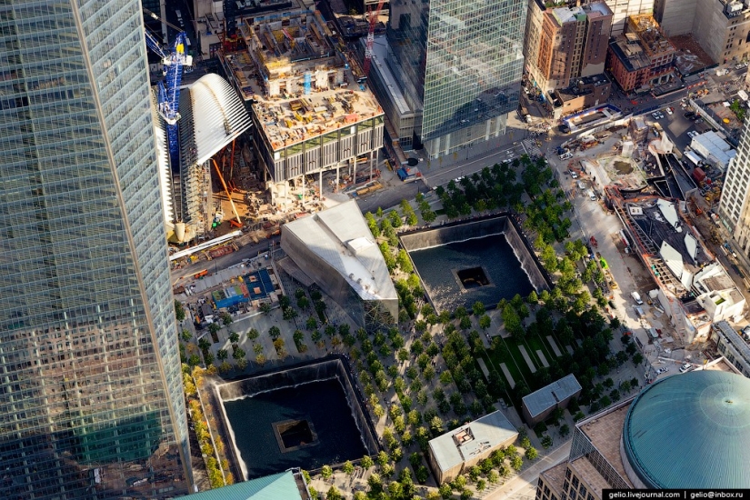 De nueva York a partir de la altura de vuelo de los pájaros De nueva York a partir de la altura de vuelo de los pájaros