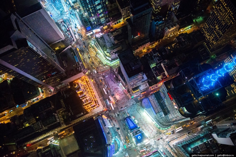 De nueva York a partir de la altura de vuelo de los pájaros De nueva York a partir de la altura de vuelo de los pájaros
