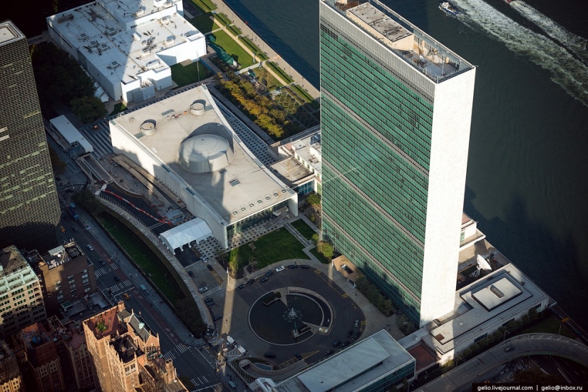De nueva York a partir de la altura de vuelo de los pájaros De nueva York a partir de la altura de vuelo de los pájaros