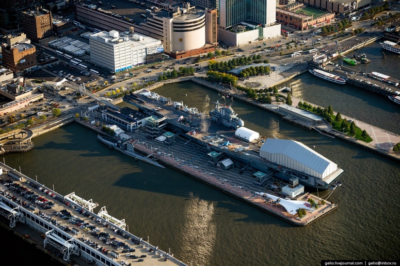 De nueva York a partir de la altura de vuelo de los pájaros De nueva York a partir de la altura de vuelo de los pájaros