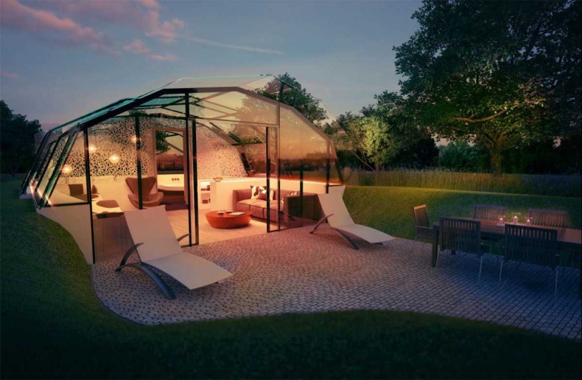 Dentro de las baratas, pequeñas y hermosas casas del futuro, donde todavía esperamos Dentro de las baratas, pequeñas y hermosas casas del futuro, donde todavía esperamos