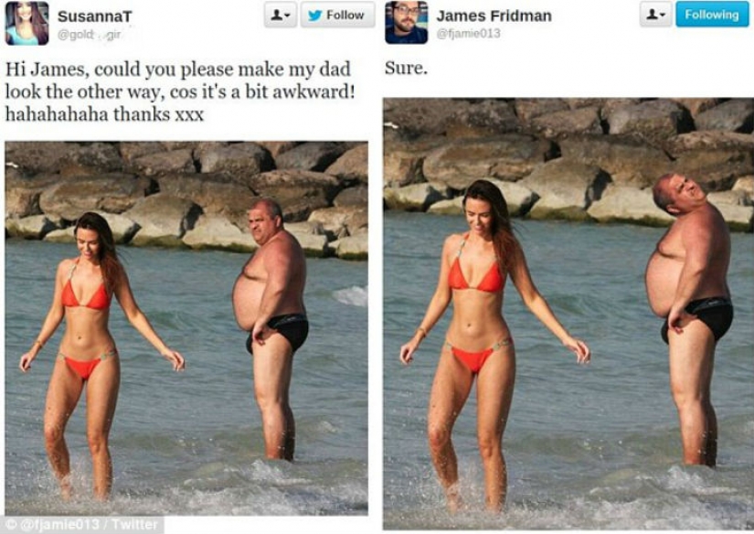 Designer trolls pictures of vain and selfish people Designer trolls pictures of vain and selfish people