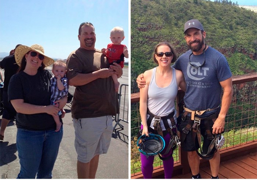 Do not stand up and eat: people who drastically dropped weight before and after metamorphosis Do not stand up and eat: people who drastically dropped weight before and after metamorphosis