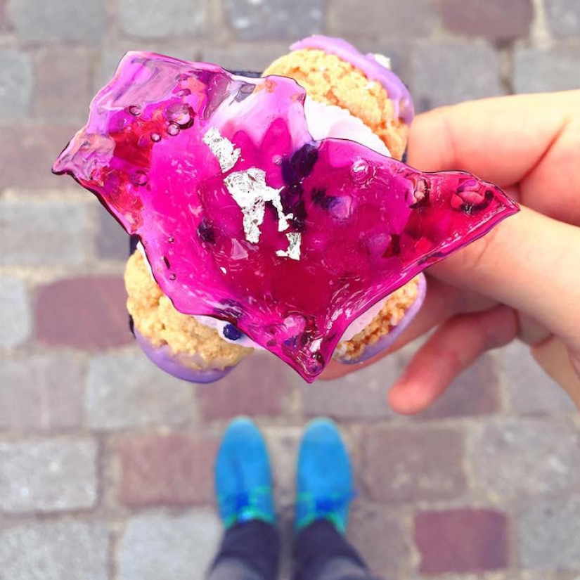 Eclair como el arte de: postre y zapatos en instagram Tala Spiegel