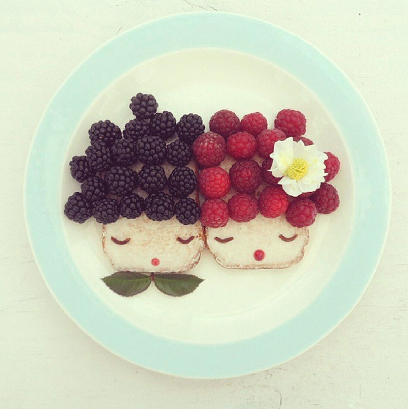 Edible cartoons from the Dutch artist Edible cartoons from the Dutch artist