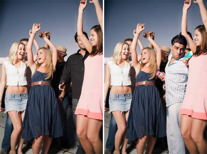 El chico magistralmente inscribiéndose en las imágenes de photobanks, y es increíblemente divertido