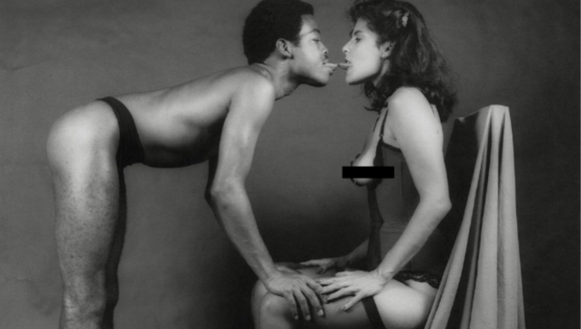 El fotógrafo Robert Mapplethorpe: "puedo crear arte con la pornografía."