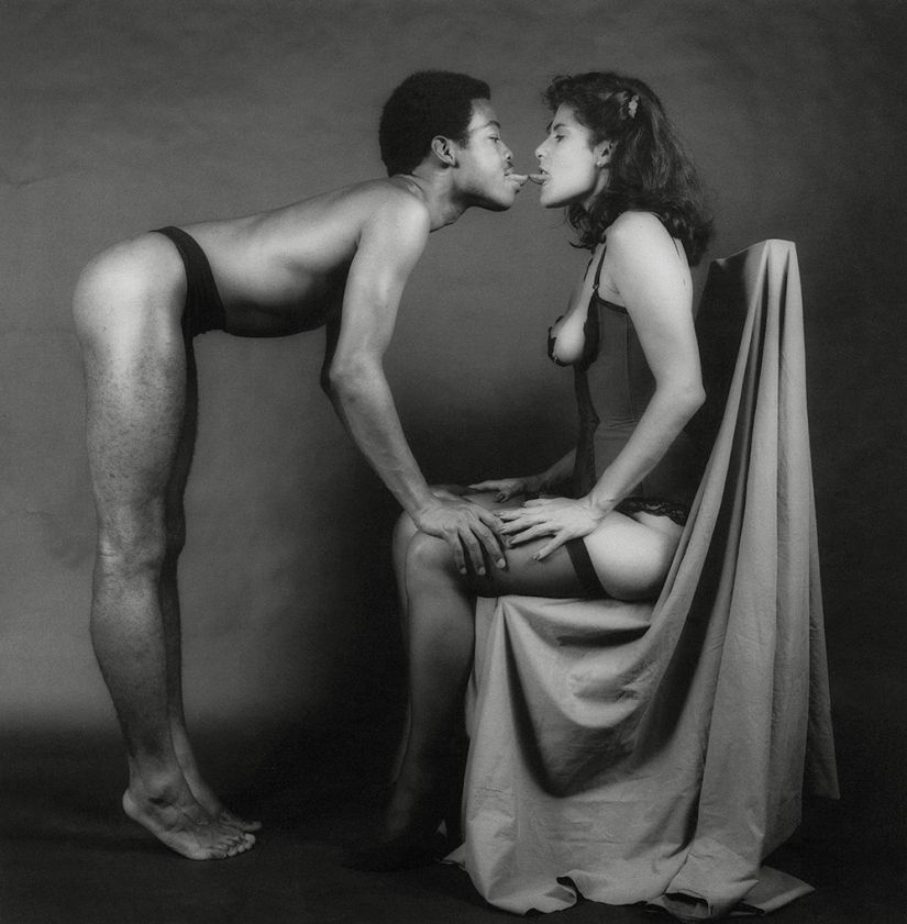 El fotógrafo Robert Mapplethorpe: "puedo crear arte con la pornografía."