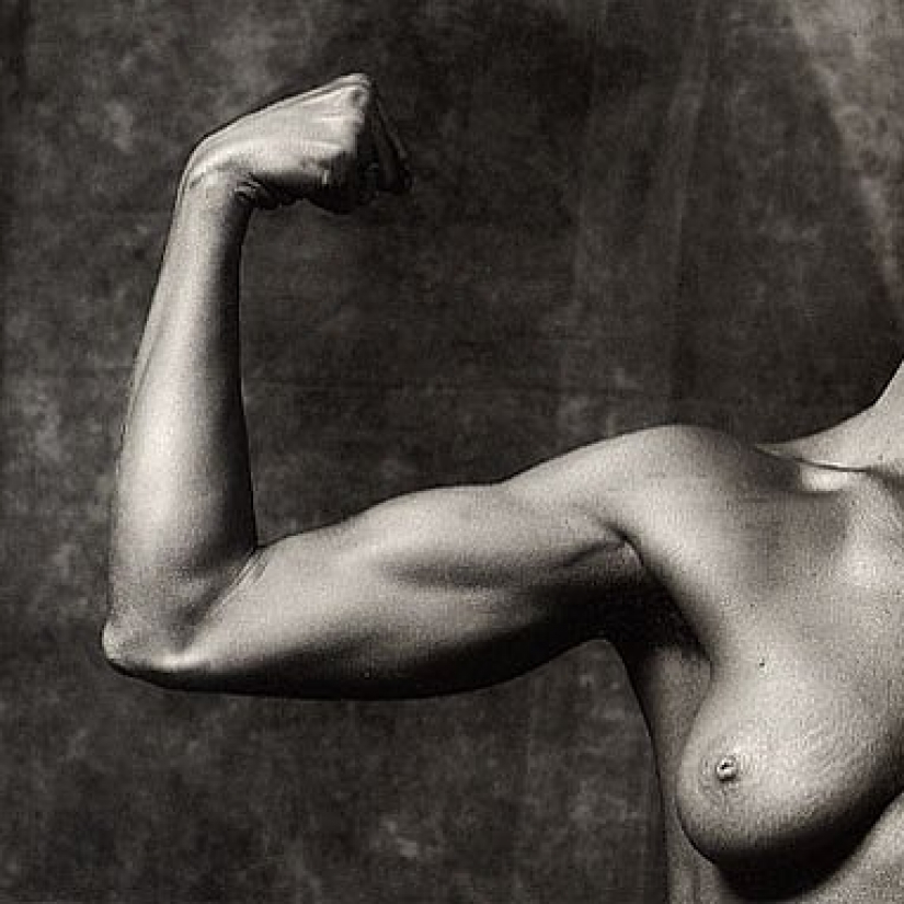 El fotógrafo Robert Mapplethorpe: "puedo crear arte con la pornografía."