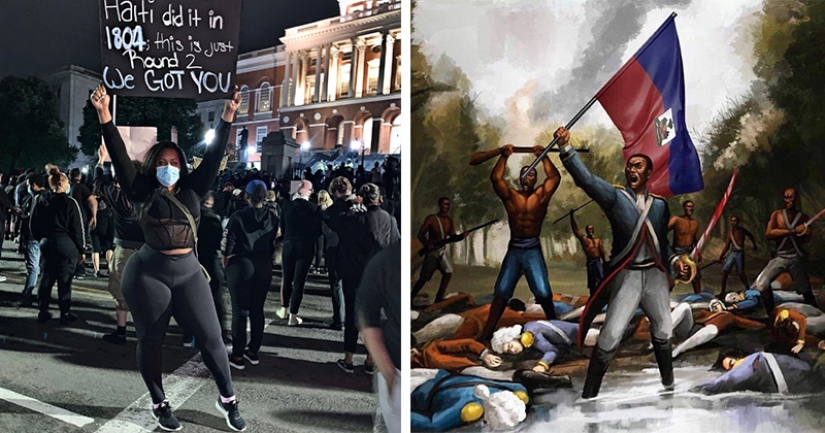 El Haitiano masacre de 1804: ¿por qué es como recordar a los manifestantes afroamericanos