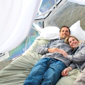 El Hotel "crazy climber", o un hotel para los valientes