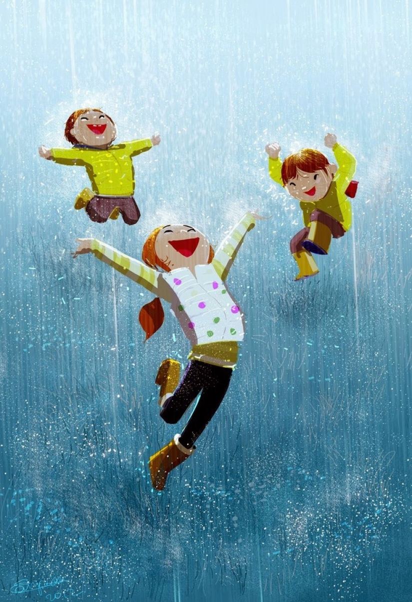 El Ilustrador que es capaz de ver la belleza en la vida cotidiana