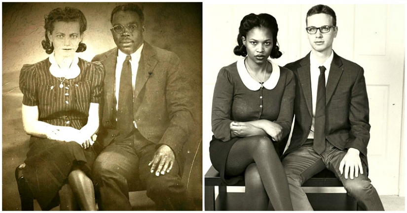 El lanzamiento de la máquina del tiempo: 25 fotos de los abuelos, que ha recreado sus nietos El lanzamiento de la máquina del tiempo: 25 fotos de los abuelos, que ha recreado sus nietos