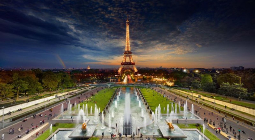 El mismo lugar, el día y la noche en una de las fotos El mismo lugar, el día y la noche en una de las fotos