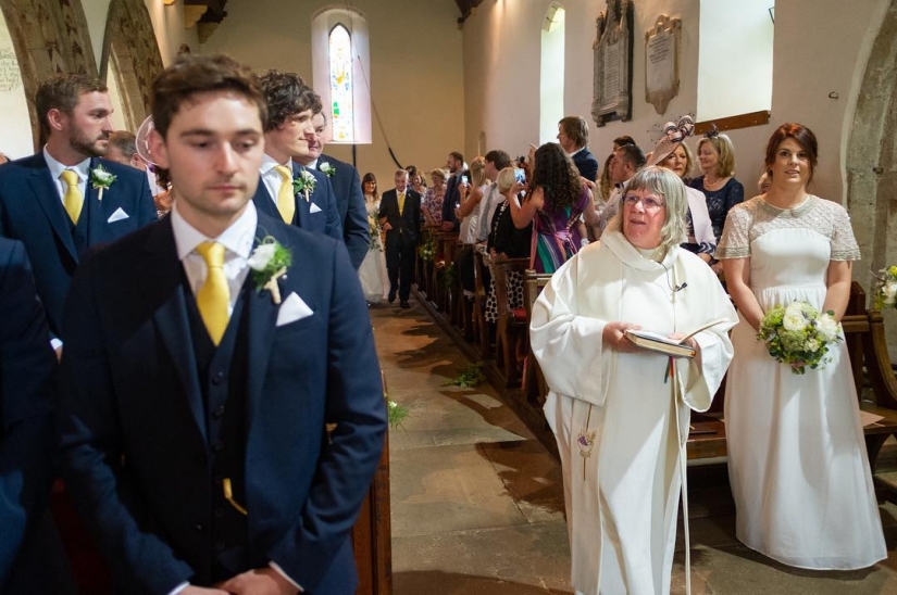 El más honesto de material de archivo de las bodas de fotógrafo Británico Ian Weldon