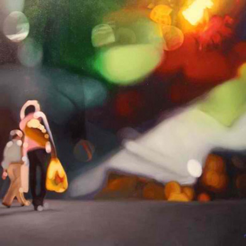 El mundo a través de los ojos de miope personas El mundo a través de los ojos de miope personas