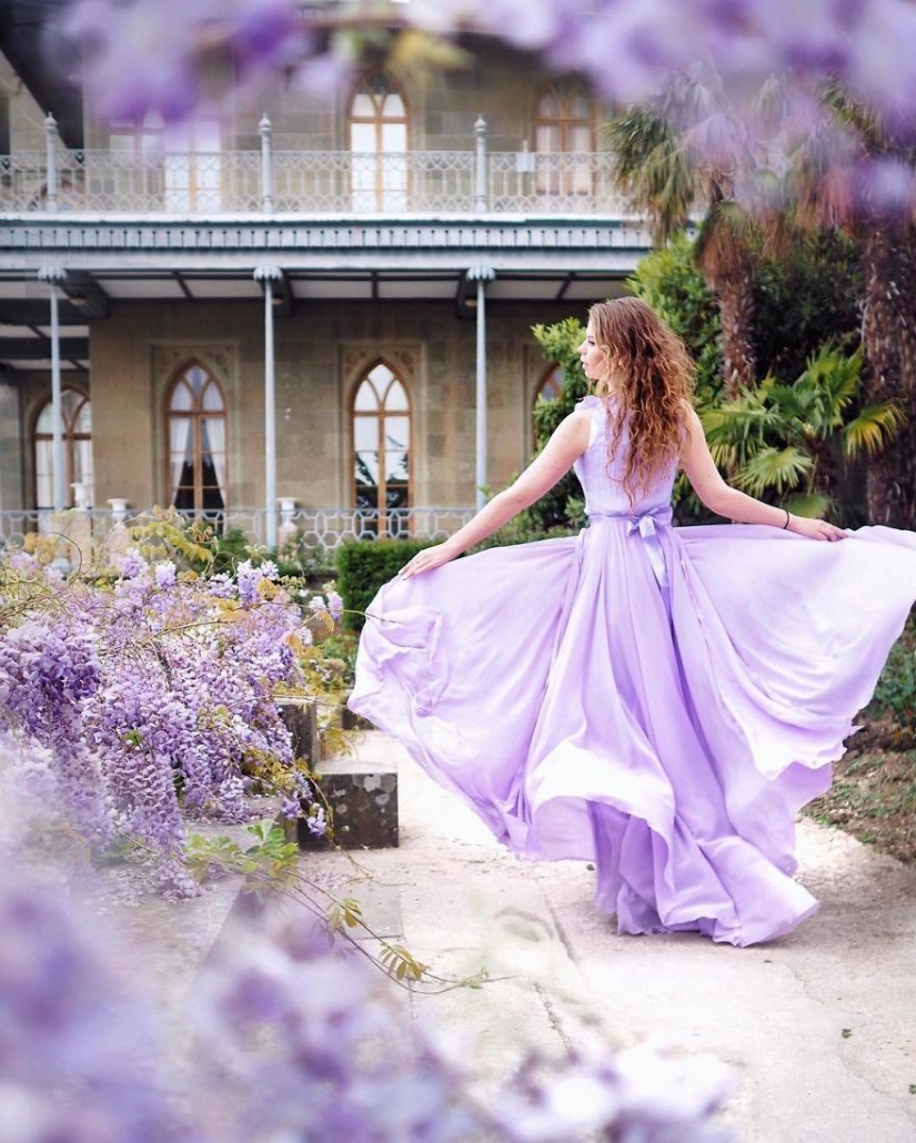El mundo está bajo la falda: el viajero ruso ha conquistado a instagram fotos de vestidos de airy
